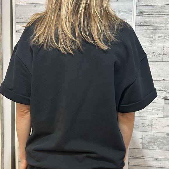 Alexander McQueen Sweatshirt Tee Black size large - Picture 4 of 5